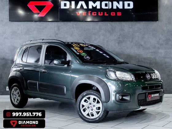 FIAT UNO 1.0 EVO WAY 8V FLEX 4P MANUAL FIAT UNO 1.0 EVO WAY 8V FLEX 4P MANUAL